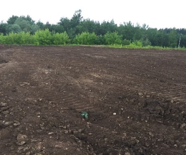 Užteršto grunto valymas aikštelėje Gariūnuose, 1 etapas